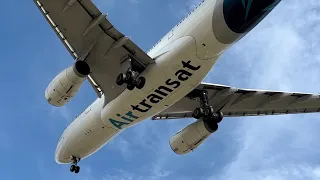 Fall 2023, Landing Time in Toronto Pearson Airport #viral #landing #airplane #video #airport #shorts
