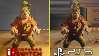 It Takes Two Nintendo Switch vs PS5 Early Graphics Comparison