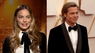Babylon: Margot Robbie on Most SURPRISING Thing About Brad Pitt (Exclusive)