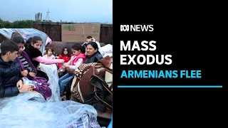 Ethnic Armenians fearing persecution flee Nagorno-Karabakh | ABC News