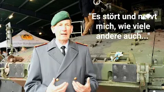 Deutscher General hält Rede vor Offizieranwärtern zu Verteidigung der Freiheit und gegen Demagogie