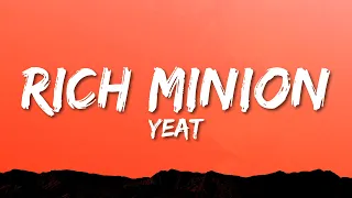 Yeat - Rich Minion (Lyrics) | Minions: The Rise of Gru (Original Motion Picture Soundtrack) (2022)