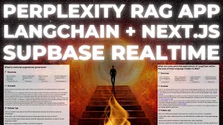 Build a Perplexity Style RAG App with Langchain in Next.JS and Supabase Realtime