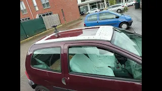 How to make a convertible roof in a Twingo