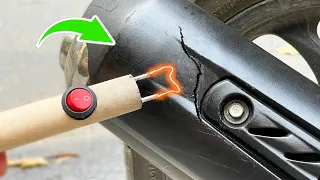 Easy Way To Fix Broken Plastics With DIY Plastic Welding Machine @InventorSC