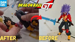 TRUNKS SSJ4 S.H. FIGUARTS DRAGON BALL GT CUSTOM - How you can make one