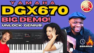 Yamaha DGX 670 Keyboard Hidden Gems: A Must-See Demo! #yamahakeyboard