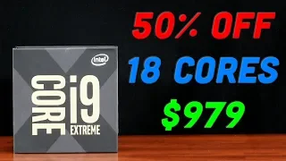 Intel cut's the price by 50% — IS IT ENOUGH? — i9-10980XE Review — Comparison to R9 3950X & TR 3960X