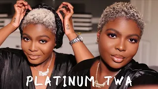HOW I STYLE MY PLATINUM T.W.A