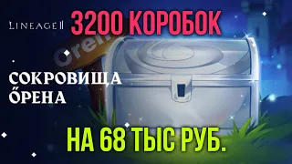 Жидкое Безумие на 68к РУБ. 3200 Коробок Сокровища Орена