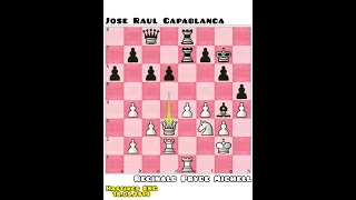 Ruy Lopez Modern Steinitz Defence, 5 o-o  Jose Raul Capablanca vs Reginald Pryce Michell