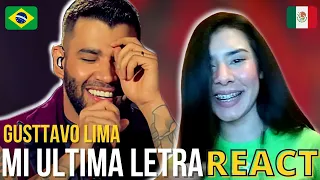 react Gusttavo Lima - Mi Última Letra - DVD O Embaixador In Cariri (Ao Vivo)- GVanessa