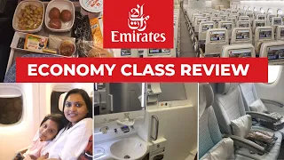 Emirates Economy Class Review | What to expect in Emirates Economy Class | Food, Service, Lavatory..
