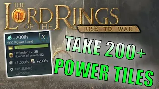 Lotr: Rise to War - Tips for taking 200+ Power Tiles (#LOTRRiseToWar #FearlessPioneers)