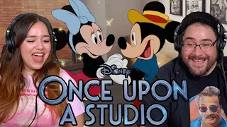 Once Upon a Studio REACTION - Disney's 100 Year Anniversary Short