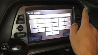 Honda Navigation Code Retrieval and Reset Instructions