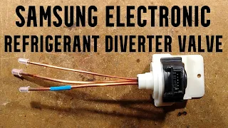 Teardown of an electronic refrigerant diverter valve