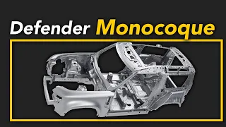 Voici pourquoi le monocoque est meilleur que le corps sur cadre | Land Rover Defender 2020