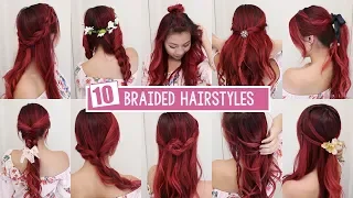 10 BRAIDED HAIRSTYLES FOR SUMMER! 🌻