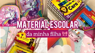 MATERIAL ESCOLAR DA LORENA - MATERNAL II 🎀💗 #escola #materialescolar #maternal #voltaasaulas