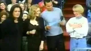 Madonna with Benjamin Bratt on Rosie O'Donnell show 2000 part 3