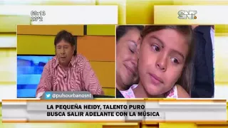 Conozca a Heidy, la pequeña con un gran talento musical