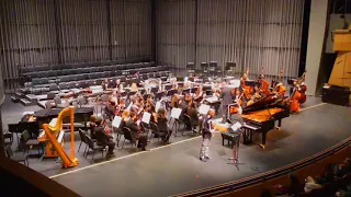 CSUN Symphony, Philip Glass, Piano concerto No. 2, Movement 2