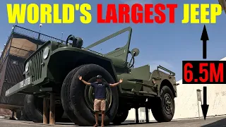 This Museum Has The World's Largest Jeep and Pickup Truck + 200 Classic Cars For the Sheik!