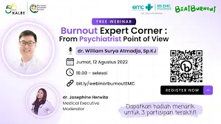 Webinar "Burnout Expert Corner: From Psychiatrist Point of View"