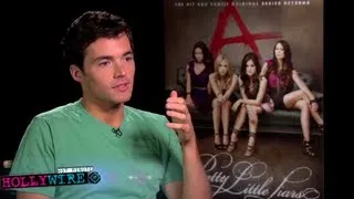 Ian Harding Talks Kissing Lucy Hale - Pretty Little Liars