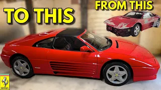 Rebuilding The Cheapest Ferrari 348 - Transformation Complete !