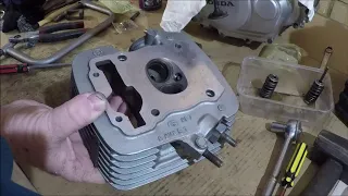 BOB (CB125E Engine Rebuild) Part 9 - Checking the Cylinder Head
