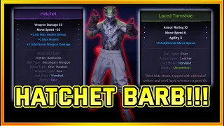 Hatchet Barb Hungers for Geared Players | Dark and Darker Solo