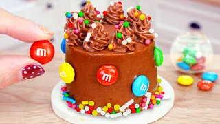 🍪 Amazing Miniature M&M Chocolate Cake Decorating | Sweet 1000+ Miniature Ideas Chocolate Cake