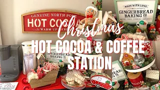 CHRISTMAS HOT CHOCOLATE AND COFFEE BAR IDEAS - GINGERBREAD THEME 2021