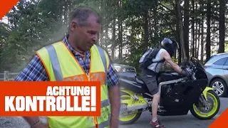 "Meine schöne Dame!" - Polizei kontrolliert Motorräder! 1/2 | Achtung Kontrolle | Kabel Eins