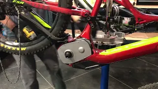 how to remove a Brose turbo levo ebike motor removal