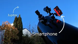 Can you use a Smartphone as a Telescope Finder?