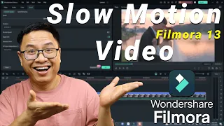 How to make slow motion video in Filmora 13 Tutorial For Beginners