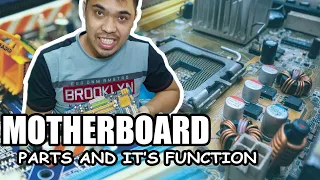 PARTS AND FUNCTION OF A MOTHERBOARD! DETAILED EXPLANATION (TAGALOG)