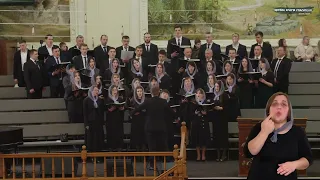 Great and wonderful deeds of Yours, Lord / The first youth choir