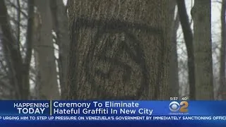 Ceremony To Eliminate New City Swastikas