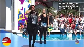 Jenny Berggren from Ace of Base «All That She Wants» ZDF-Fernsehgarten 12.08.2018