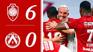 HIGHLIGHTS | RAFC 6-0 KV Kortrijk | #JPL speeldag 3 | 2023-2024