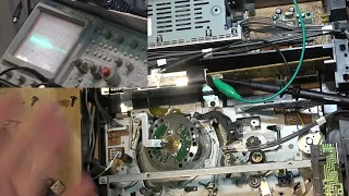 Aligning multiple VCR using a scope VHS Beta and 8MM models