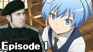 NAGISA REACTION | Assassination Classroom Episode 1 Reaction | Assassination Classroom Reaction