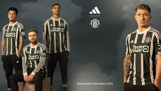 Official Manchester United 23/24 replica away shirt