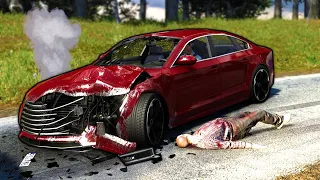 SAVING PEOPLE AFTER A MASSIVE CAR CRASH! - Accident: The Pilot Gameplay