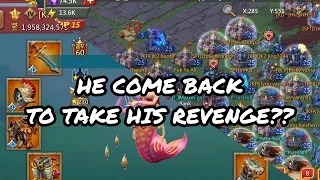 THIS RALLY LEAD || HE COME BACK TO MY TRAP TO GET HIS REVENGE BURN OR CAP?? || LORDS MOBILE