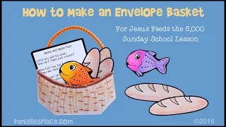 Bible Craft - Envelope Basket Craft -  View it and Do it Craft! #3